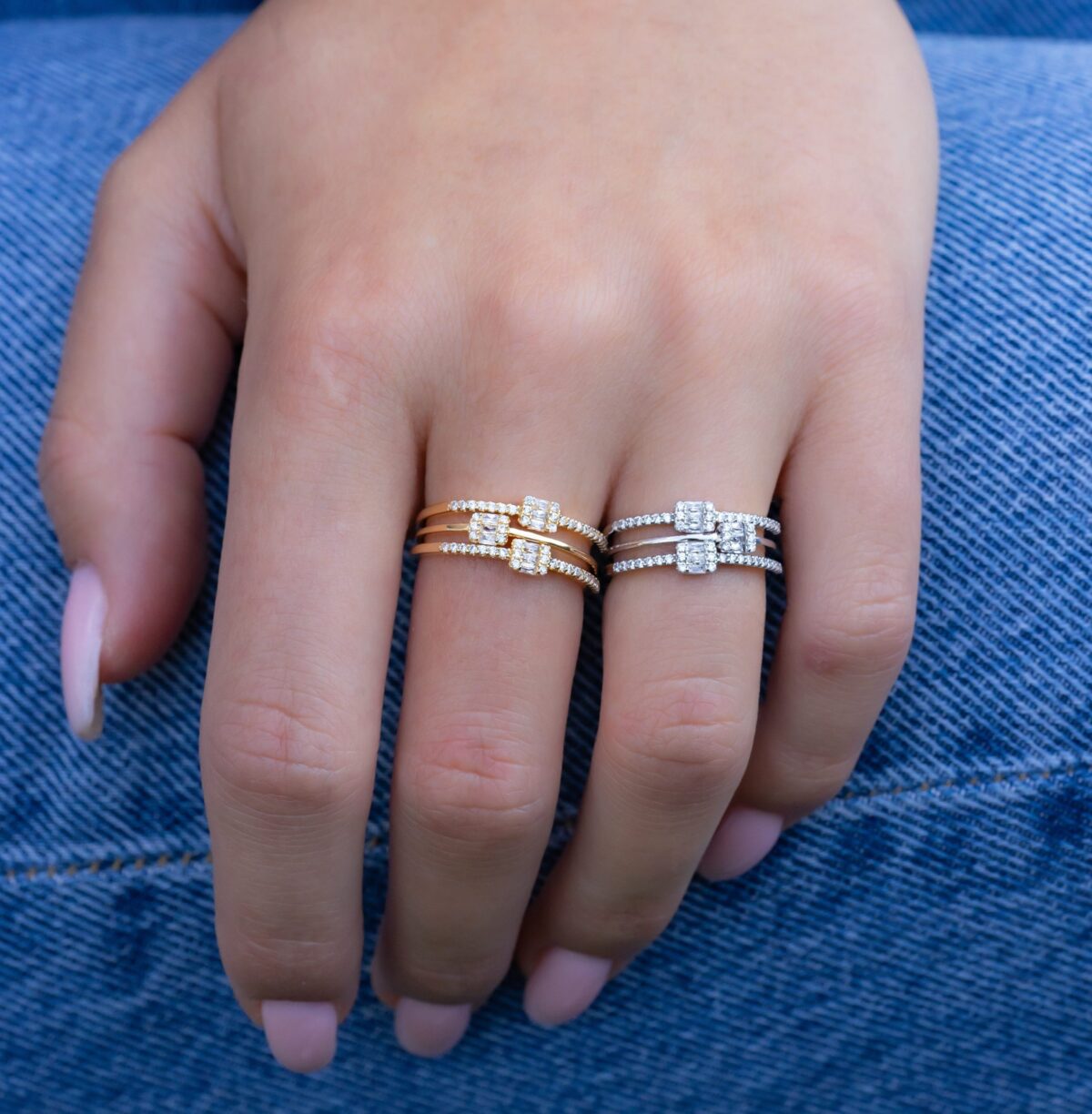 Amy Twin Ring