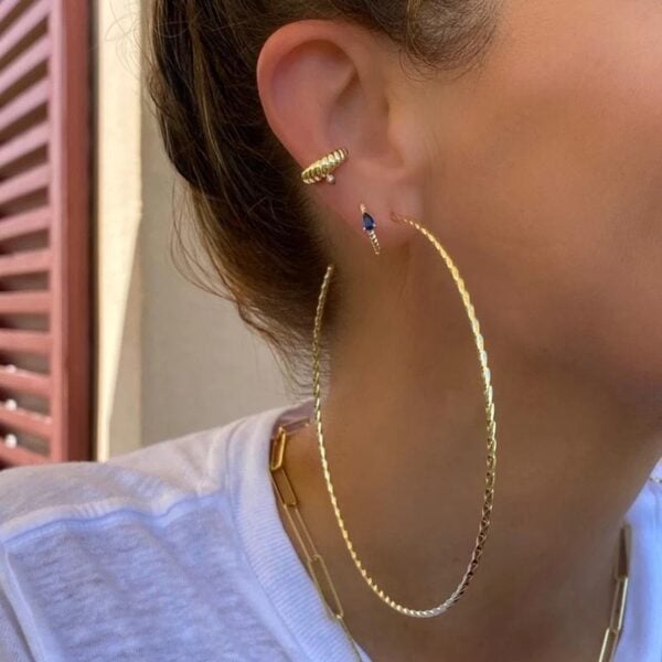 Slide-On Croissant Earcuff