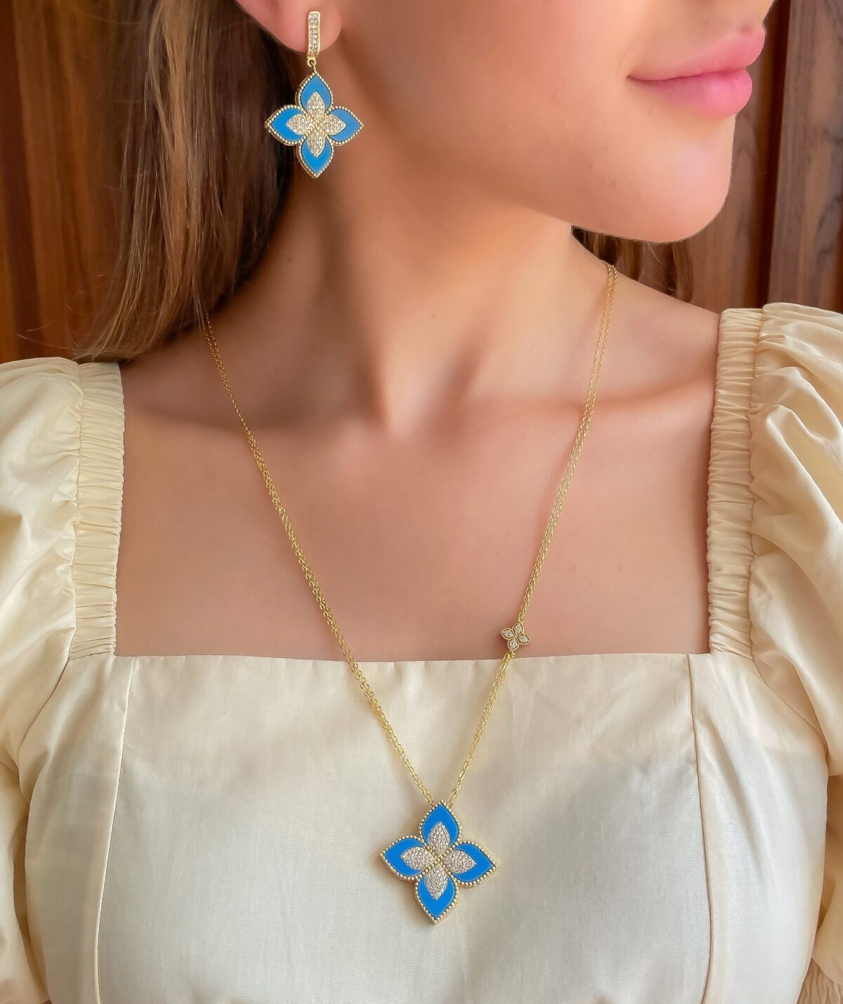 Bea Jules Necklace and Earring Set - Image 3