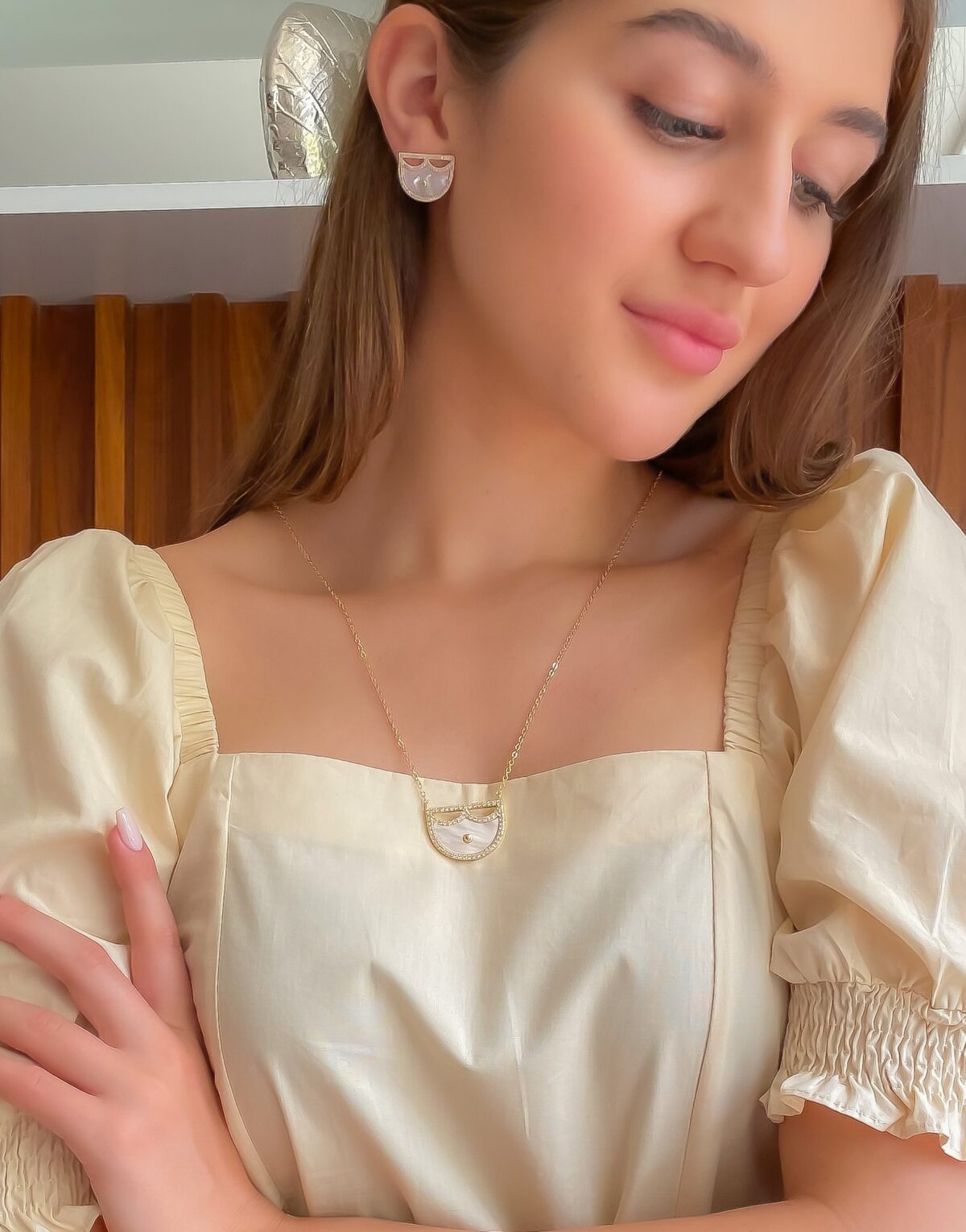 Glow Necklace And Earring Set - Image 2