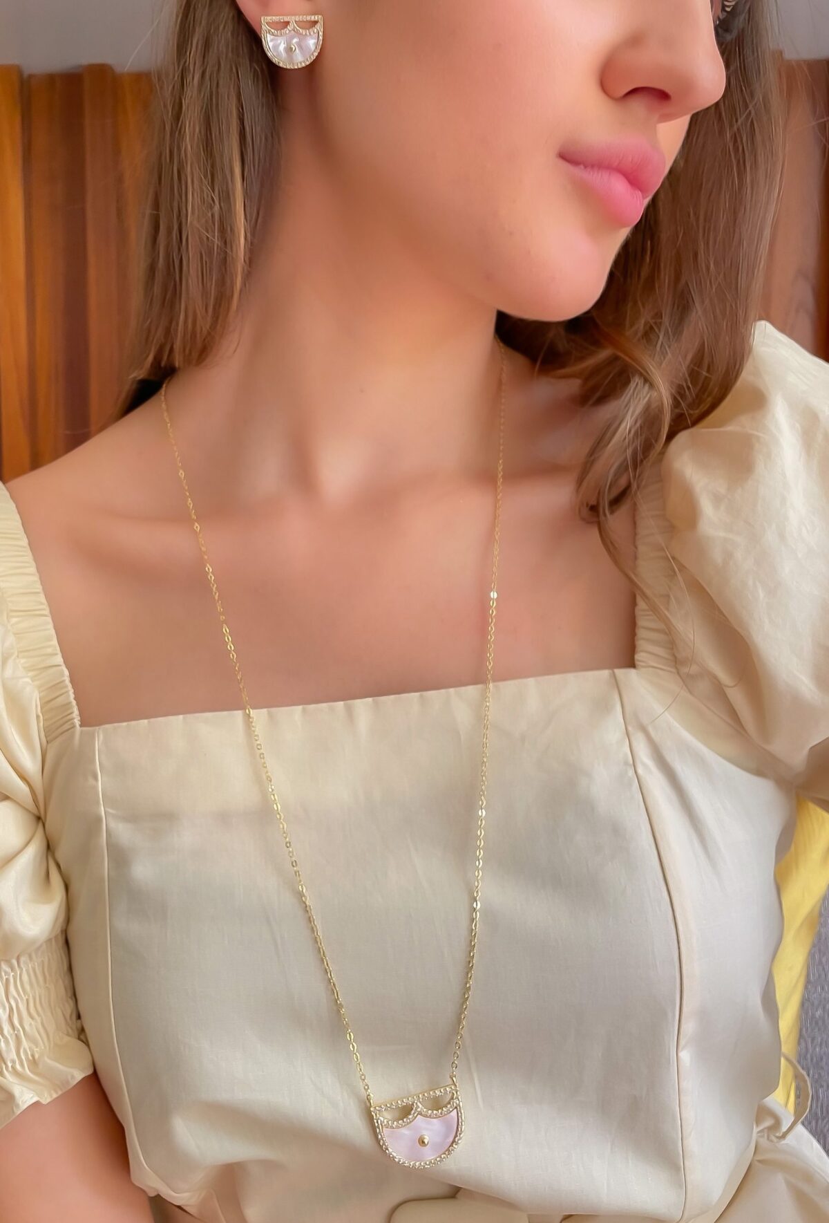 Glow Necklace And Earring Set - Image 5