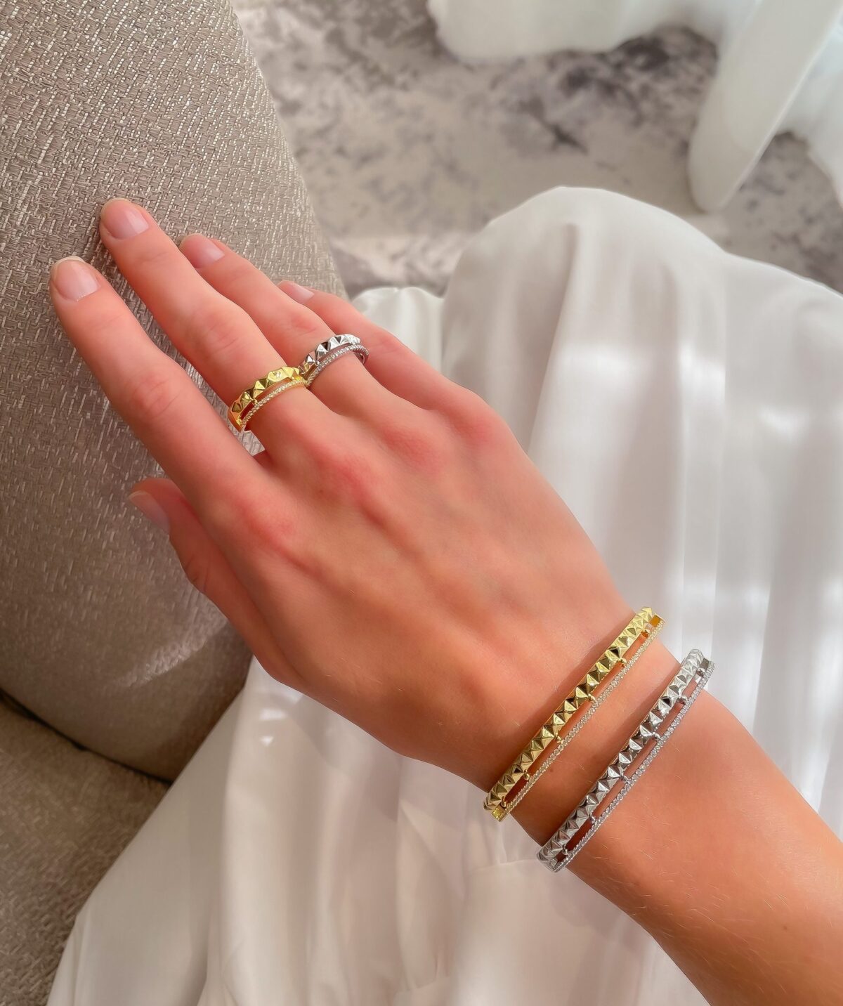 Airi Bracelet & Ring Set (free size) - Image 3