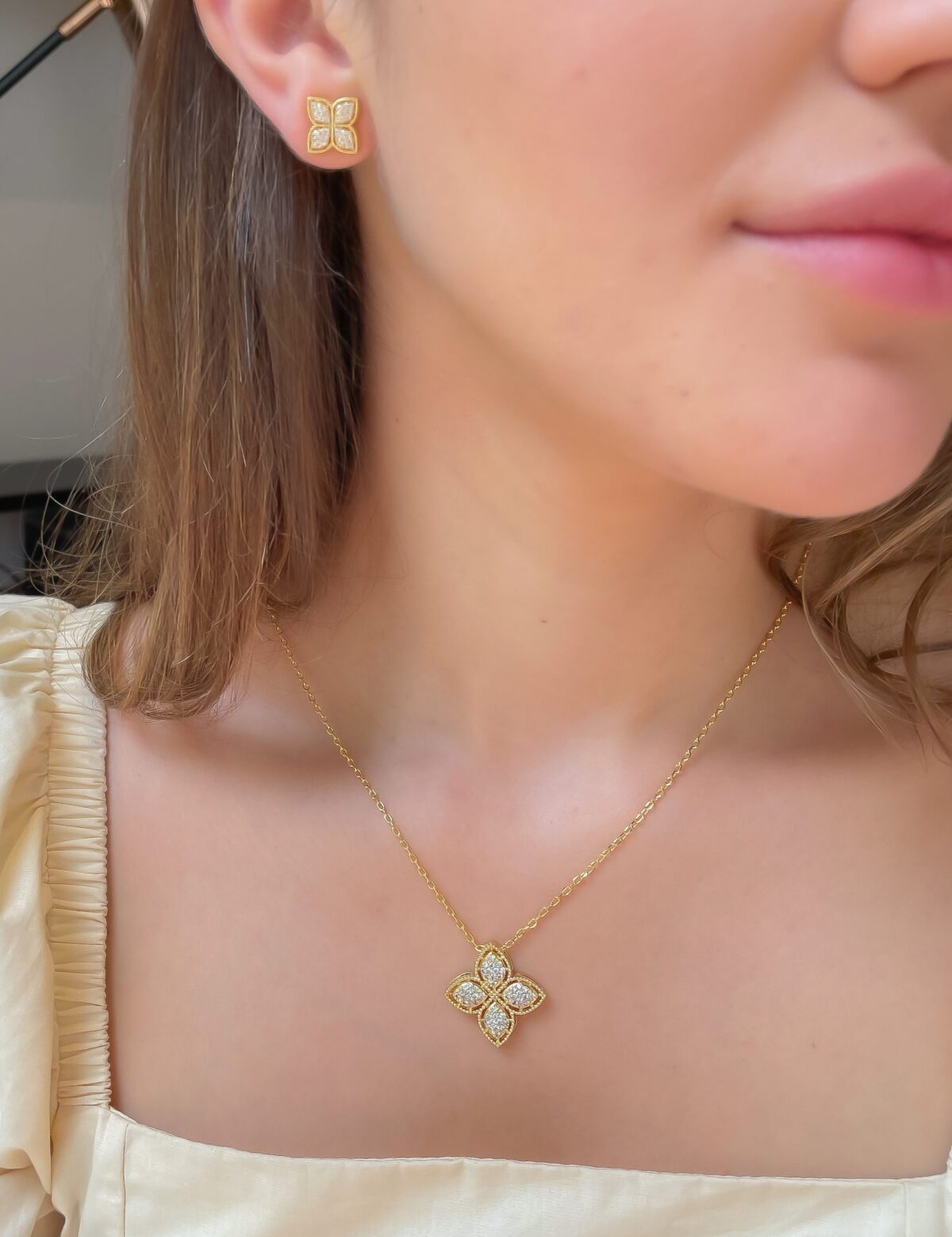 Nia Jude Necklace And Earring Set - Image 6