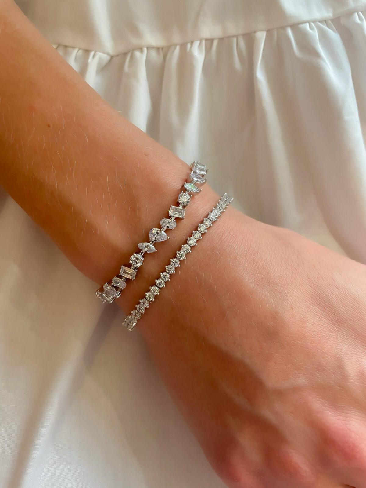 Bernadette Tennis Bracelet - Image 2
