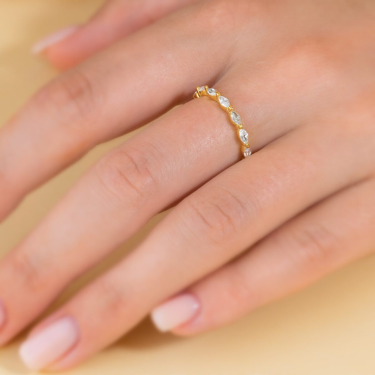 Marquise Eternity Band - Image 2