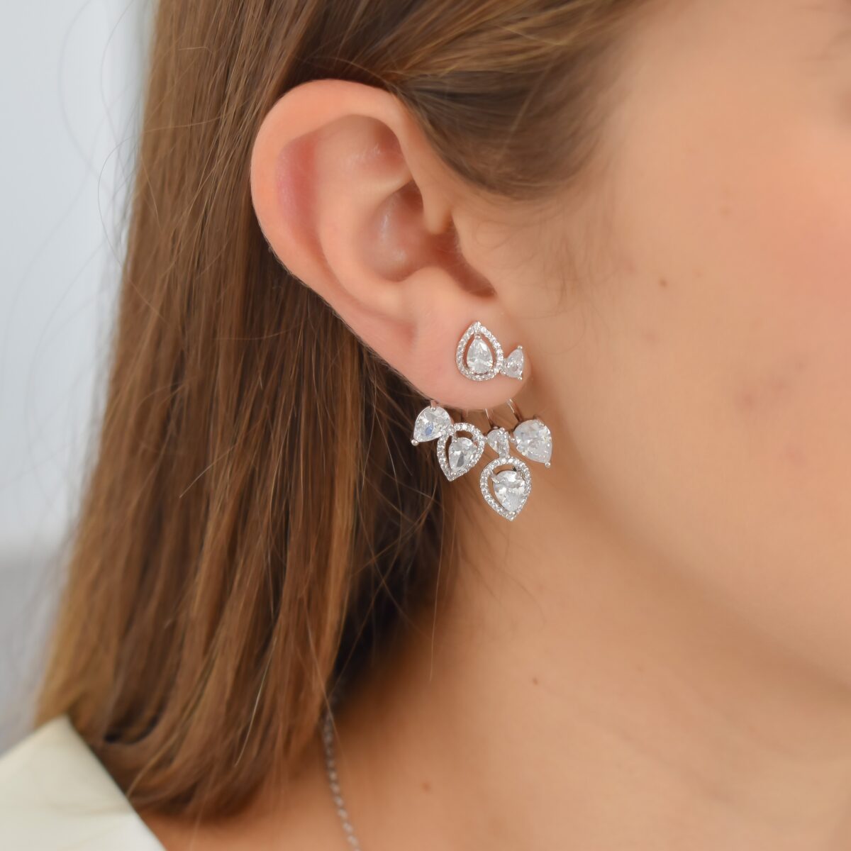 Matar Ear Jacket Earrings