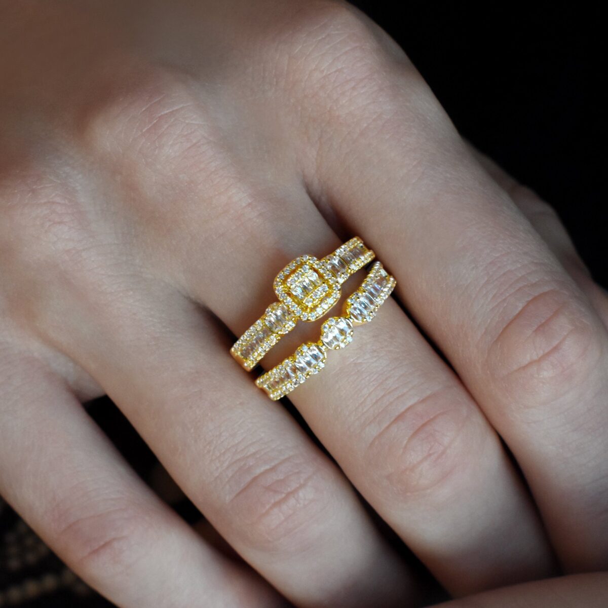 Yousra Twin Ring - Image 2