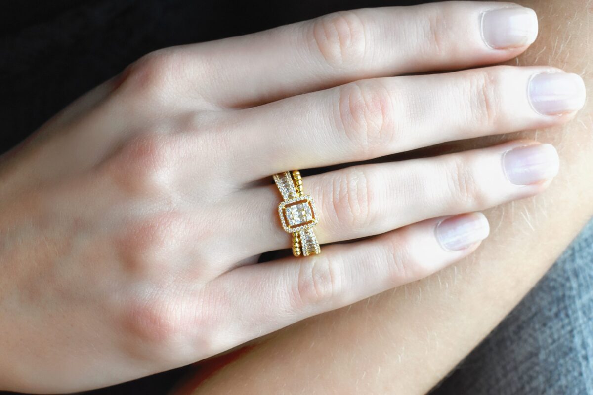 Habeeba Ring (Free Size)