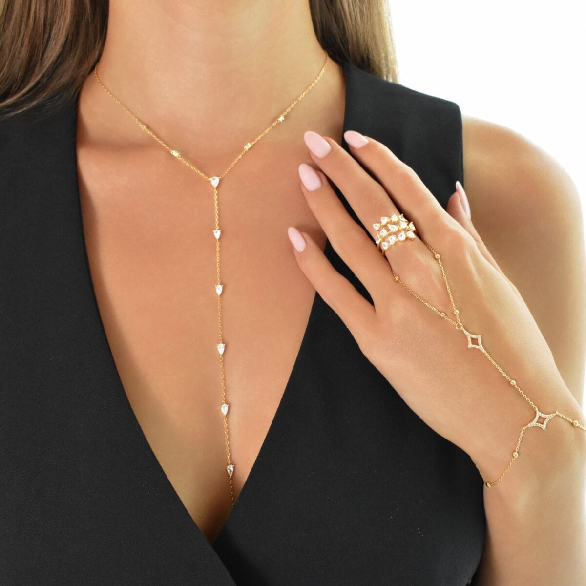 Ahlam Lariat Necklace