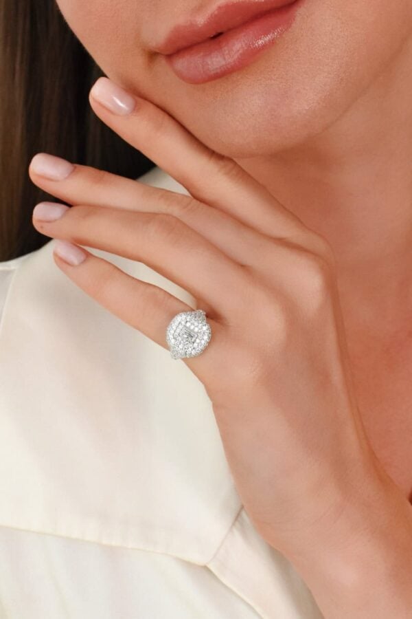 Meem Pinky Ring(Free Size) - Silver