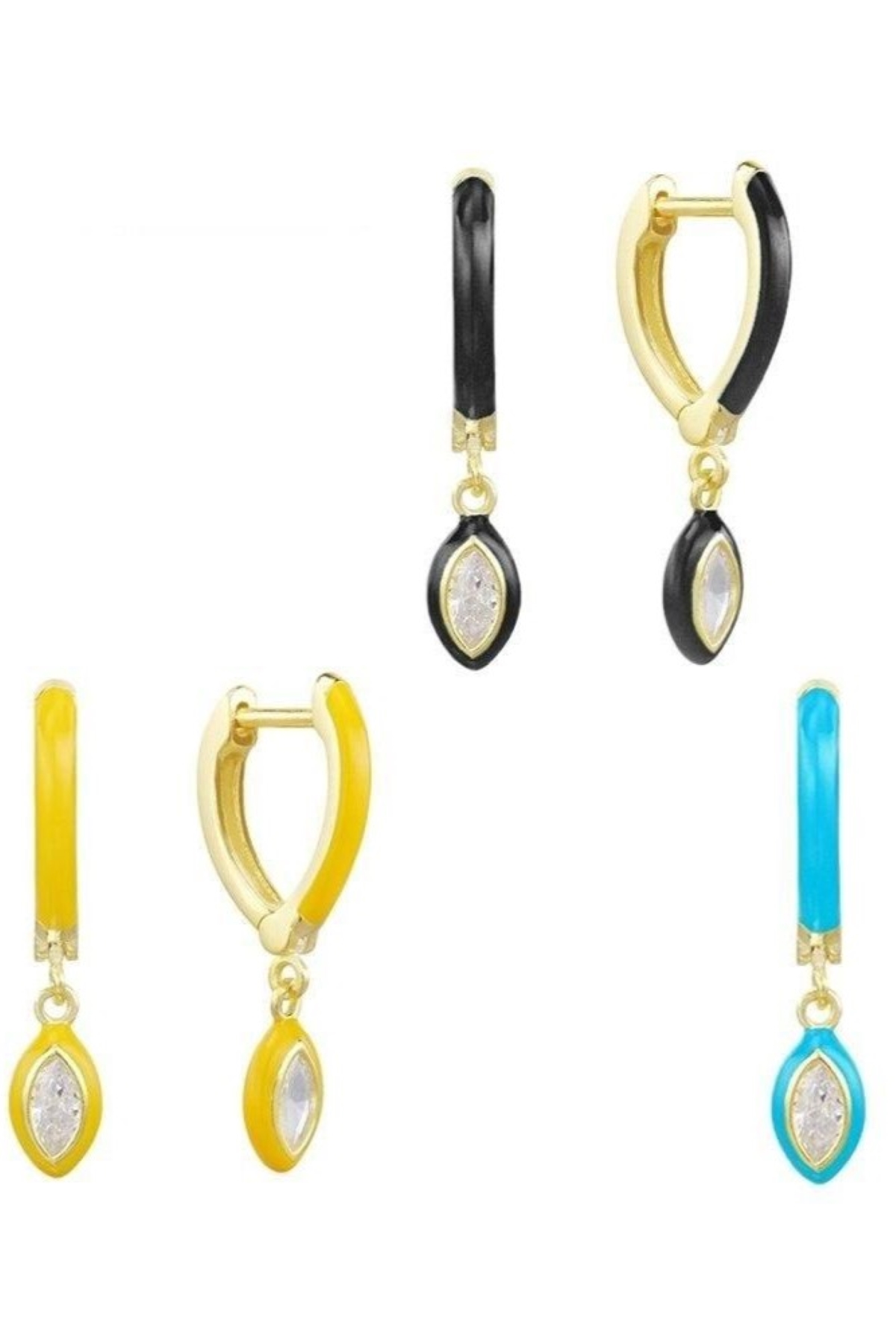 Debi Enamel Earrings