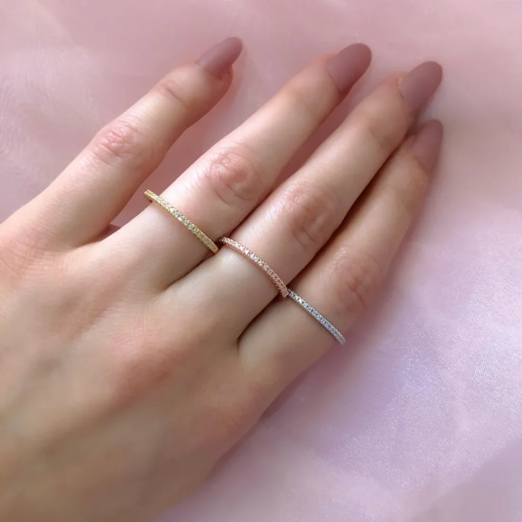 خاتم ميكرو باند - ذهبي، 6 