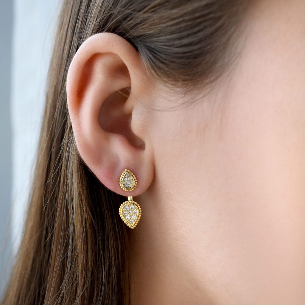 Mazia Earrings - Golden 