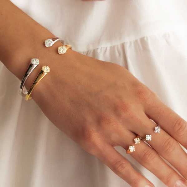 Nadia Bracelet & Ring (Free Size)