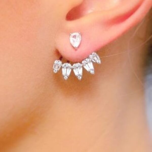 Touche Ear Jacket Earrings