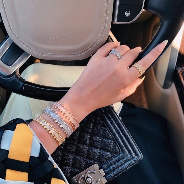 Zain Bracelet & Ring (free-size)