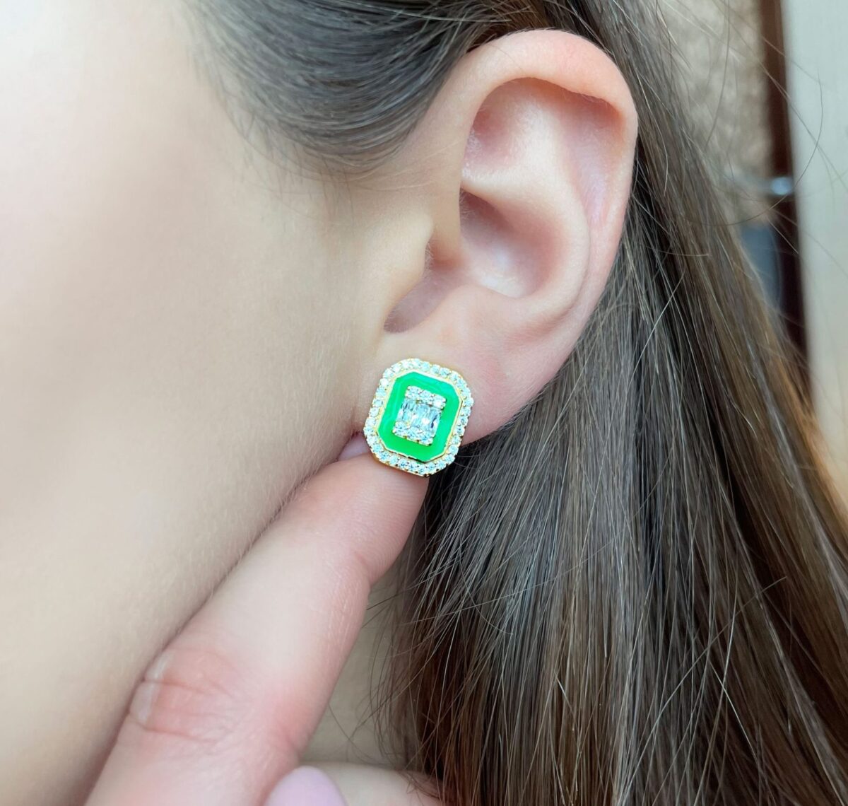 Versailles Stud Earrings - Image 2