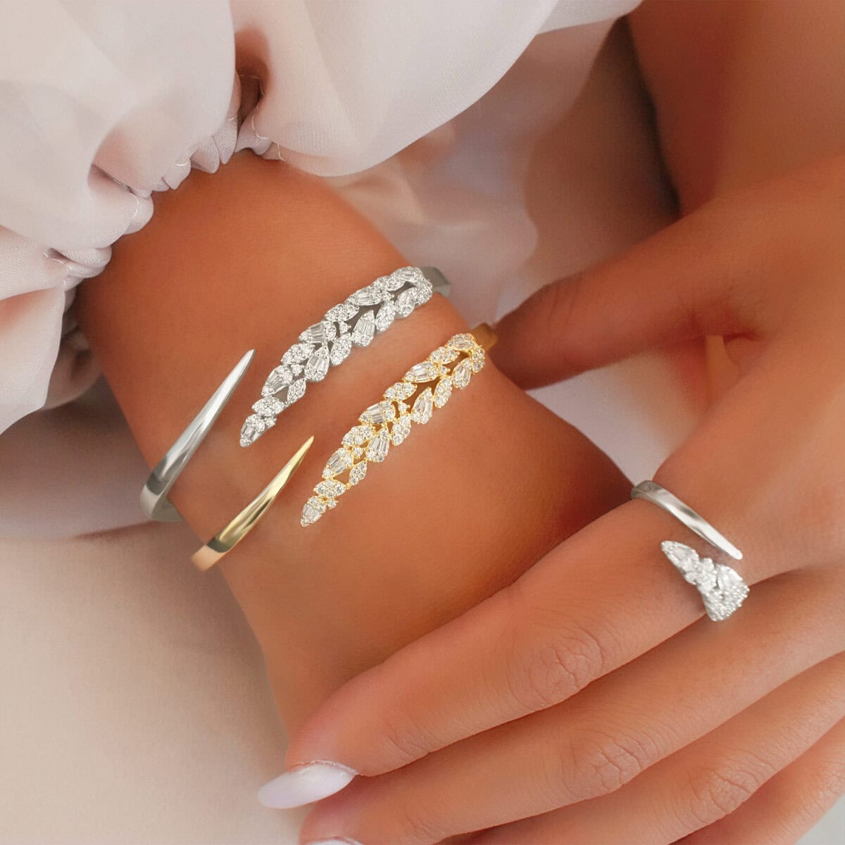 Shelby Bracelet & Ring (Free Size) - Image 4