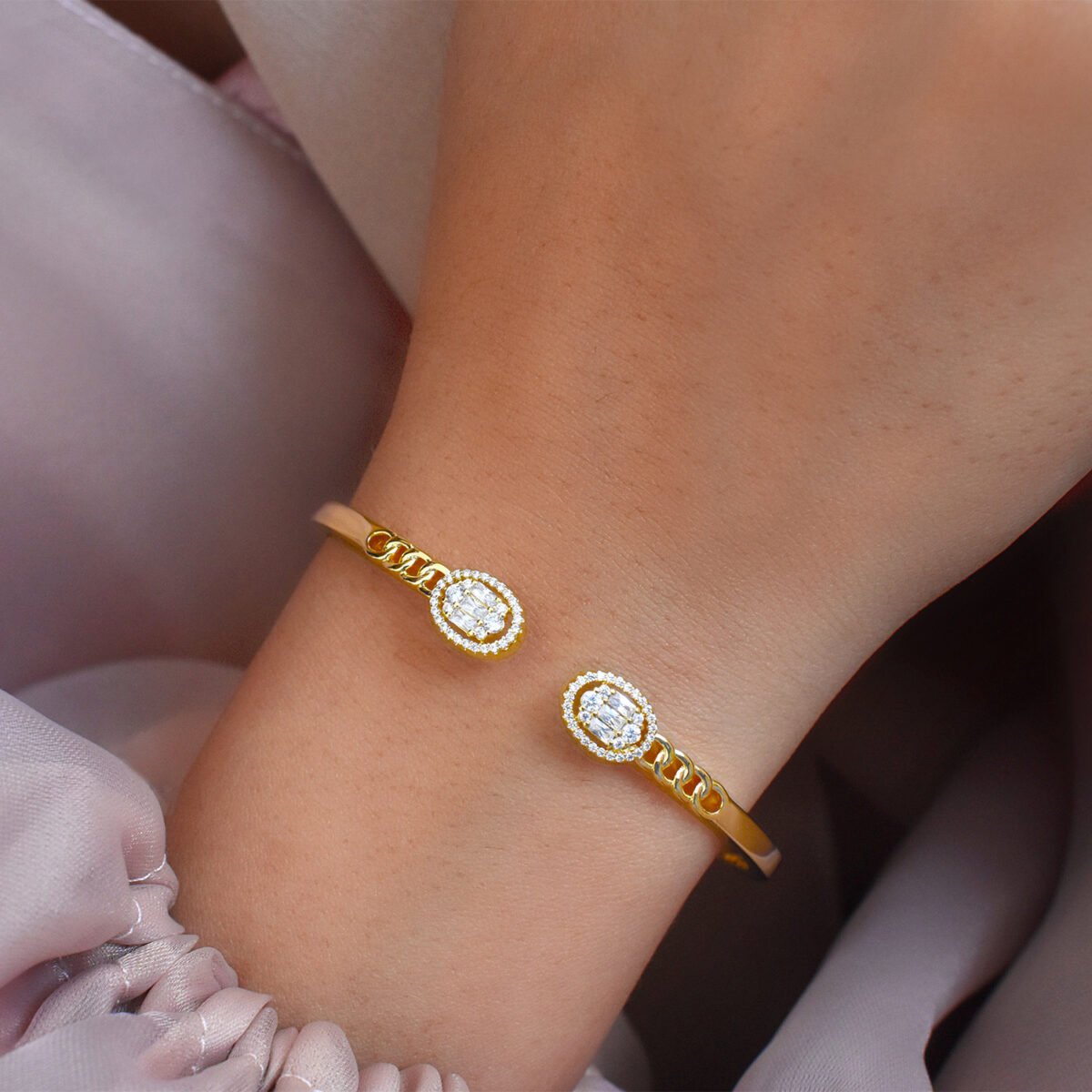Everly Bracelet & Ring Set (Free Size) - Image 3