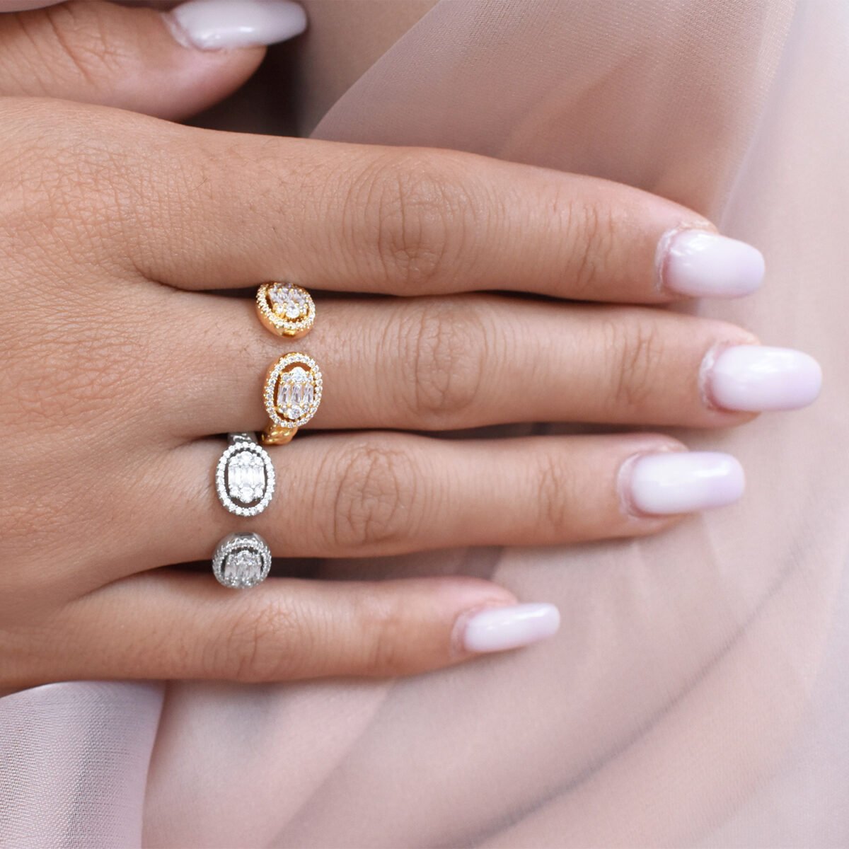 Everly Bracelet & Ring Set (Free Size) - Image 2
