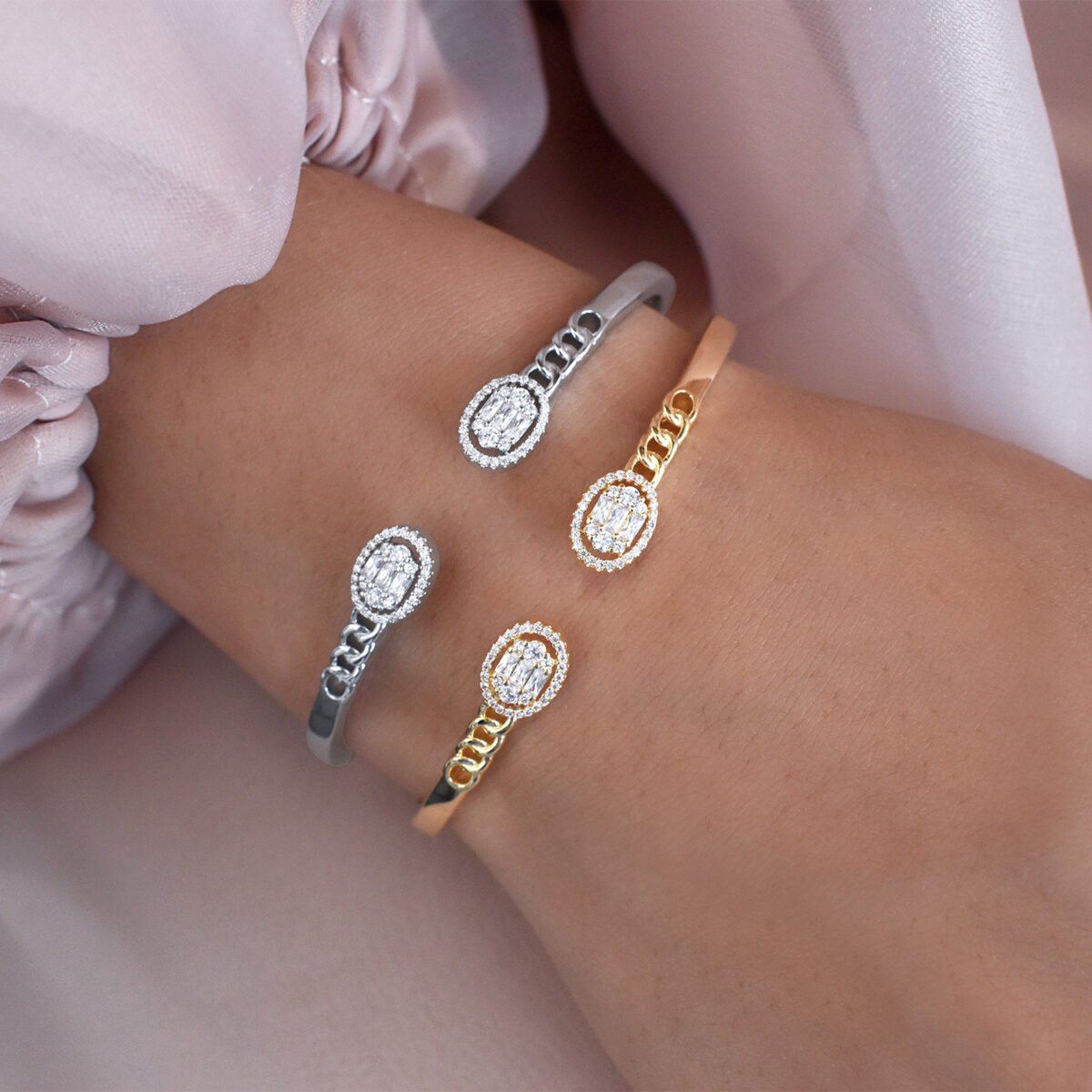 Everly Bracelet & Ring Set (Free Size)