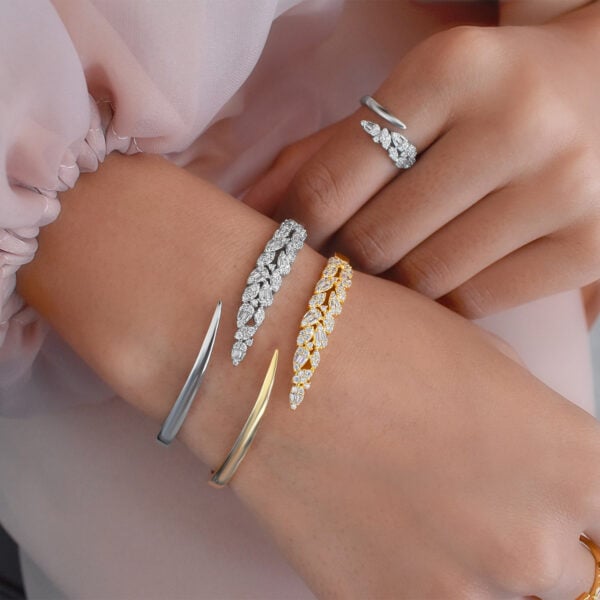 Shelby Bracelet & Ring (free-size)