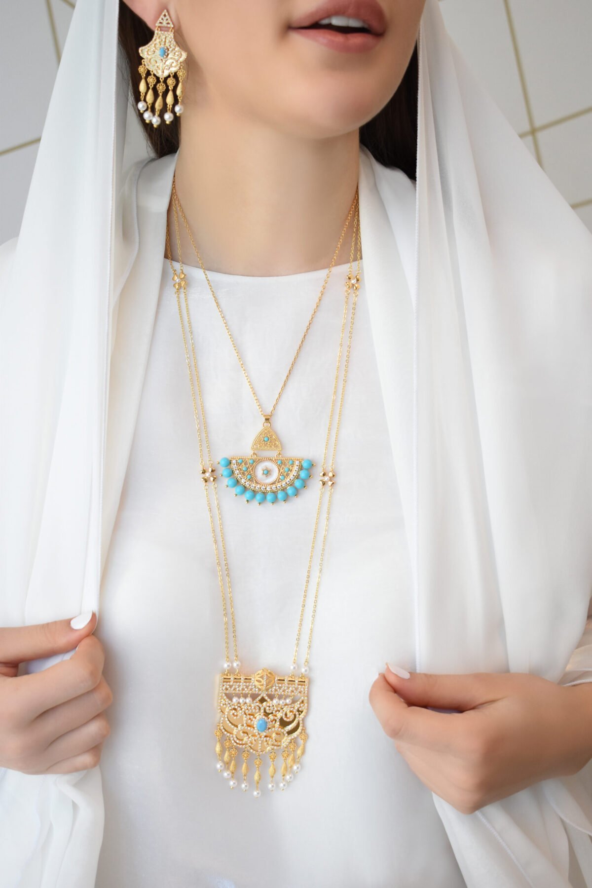 Tanya Necklace And Earring Set - Image 6