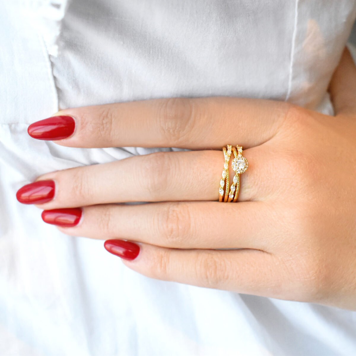 Miles twin Ring - Image 3