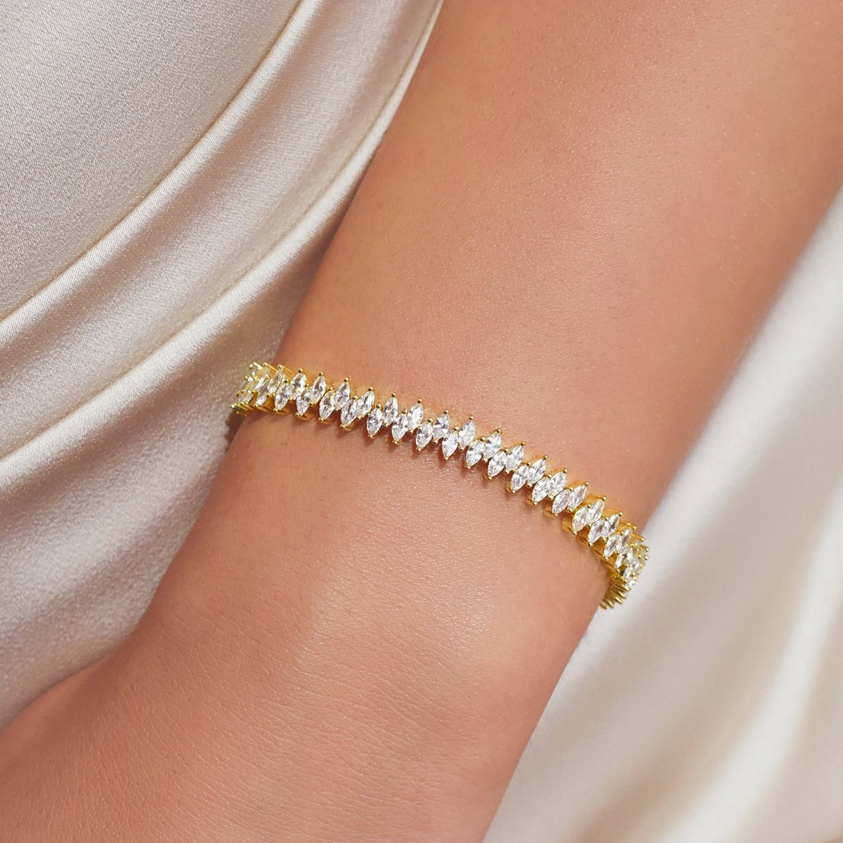 Quanda Tennis Bracelet - Image 2
