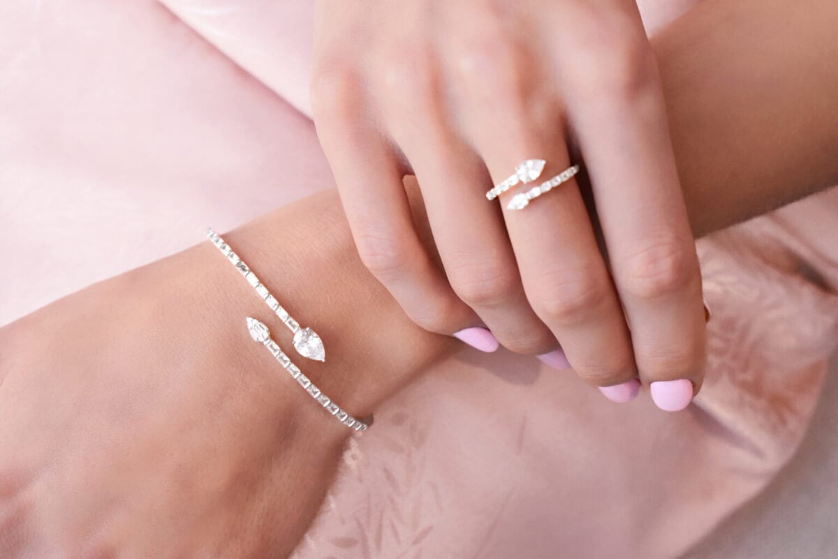 Zeenah Bracelet Ring (Free Size) - Image 2