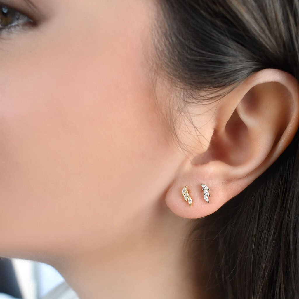 Fizah Earrings - Golden 