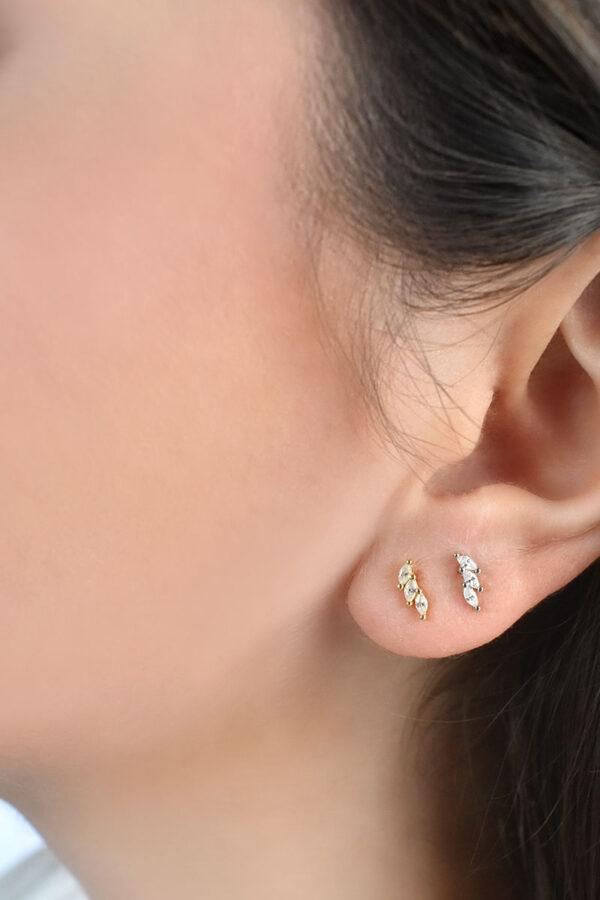 Fizah Earrings - Golden