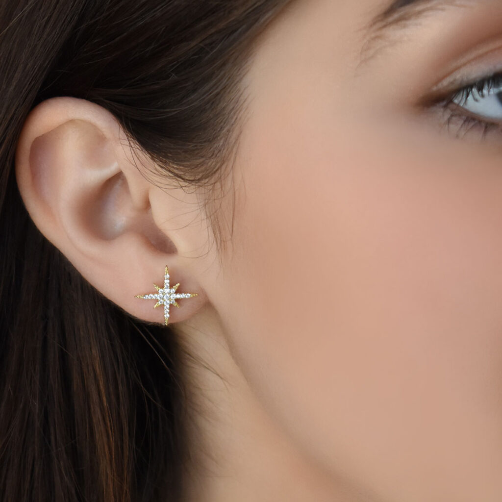 Keya Earrings - Golden 