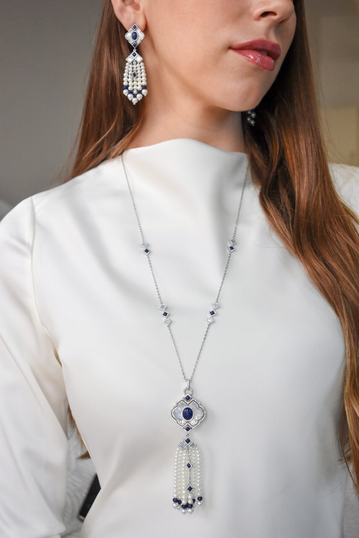 Attasha Necklace and Earring Set - Image 4