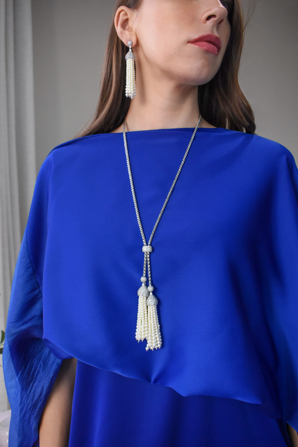 Birgitte Necklace and Earring Set - Image 2