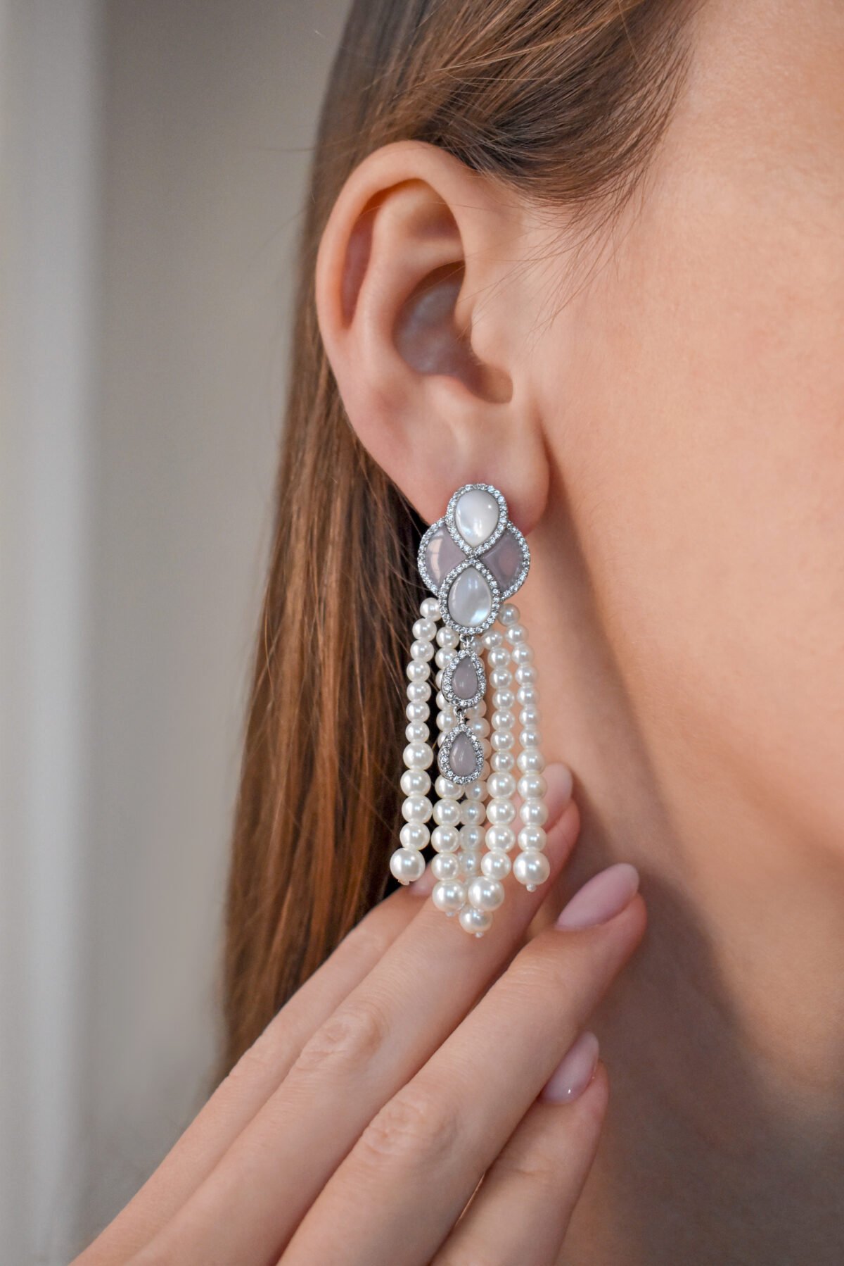 Zhia Necklace and Earring Set - Image 9
