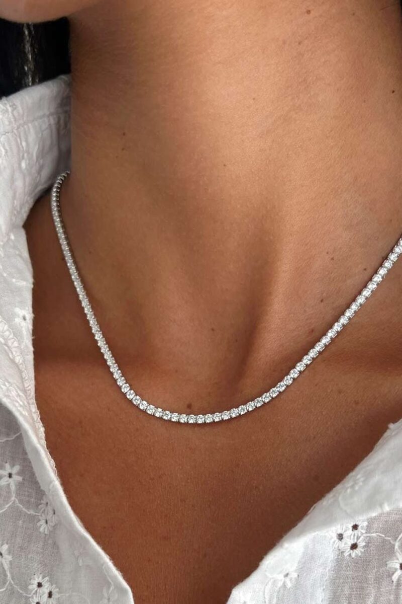 2mm Classic Tennis Necklace