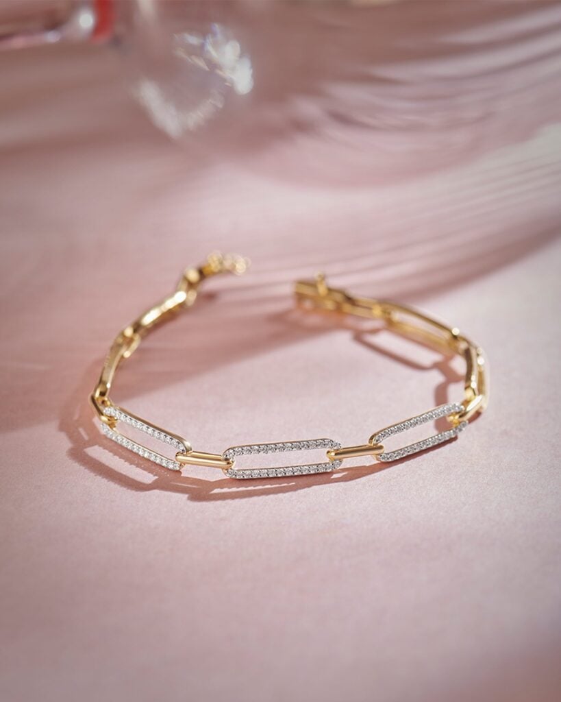 Roma Link Bracelet - Golden 