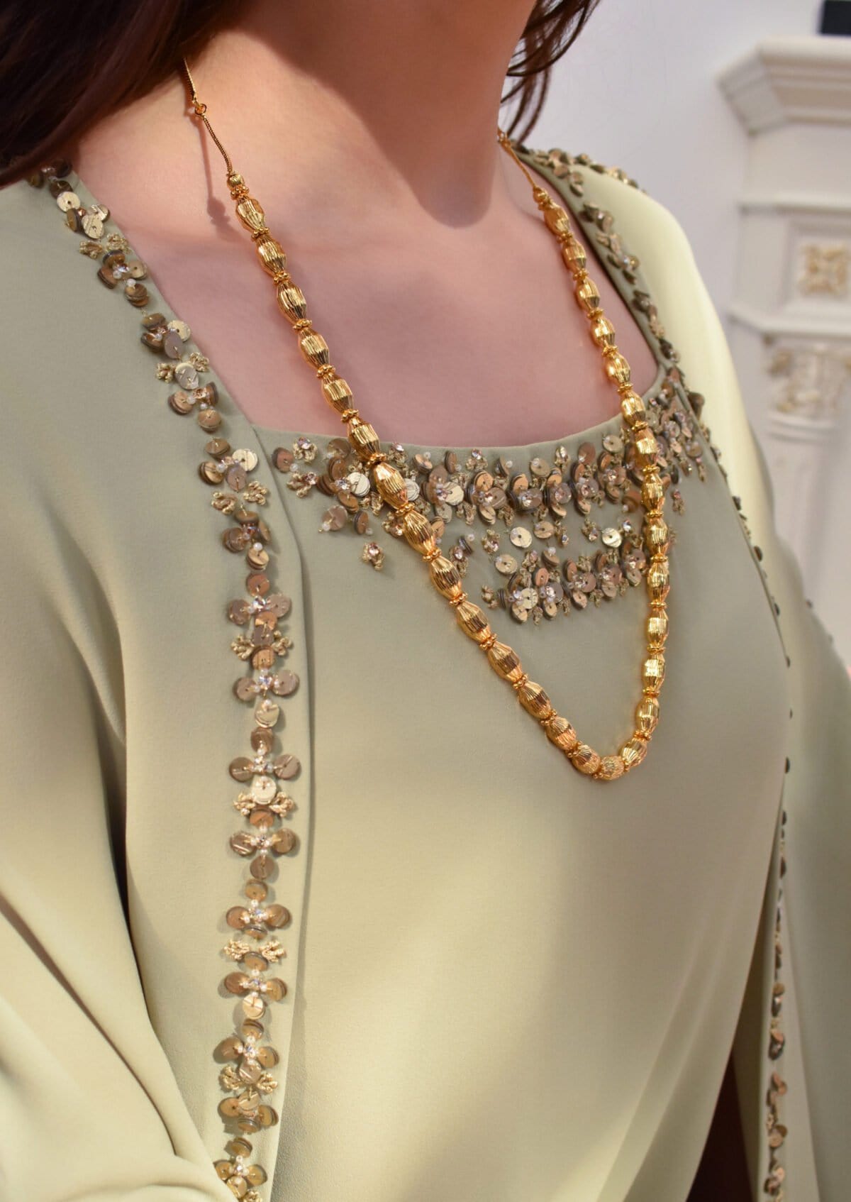 Karimah Necklace and Earring Set - Image 3