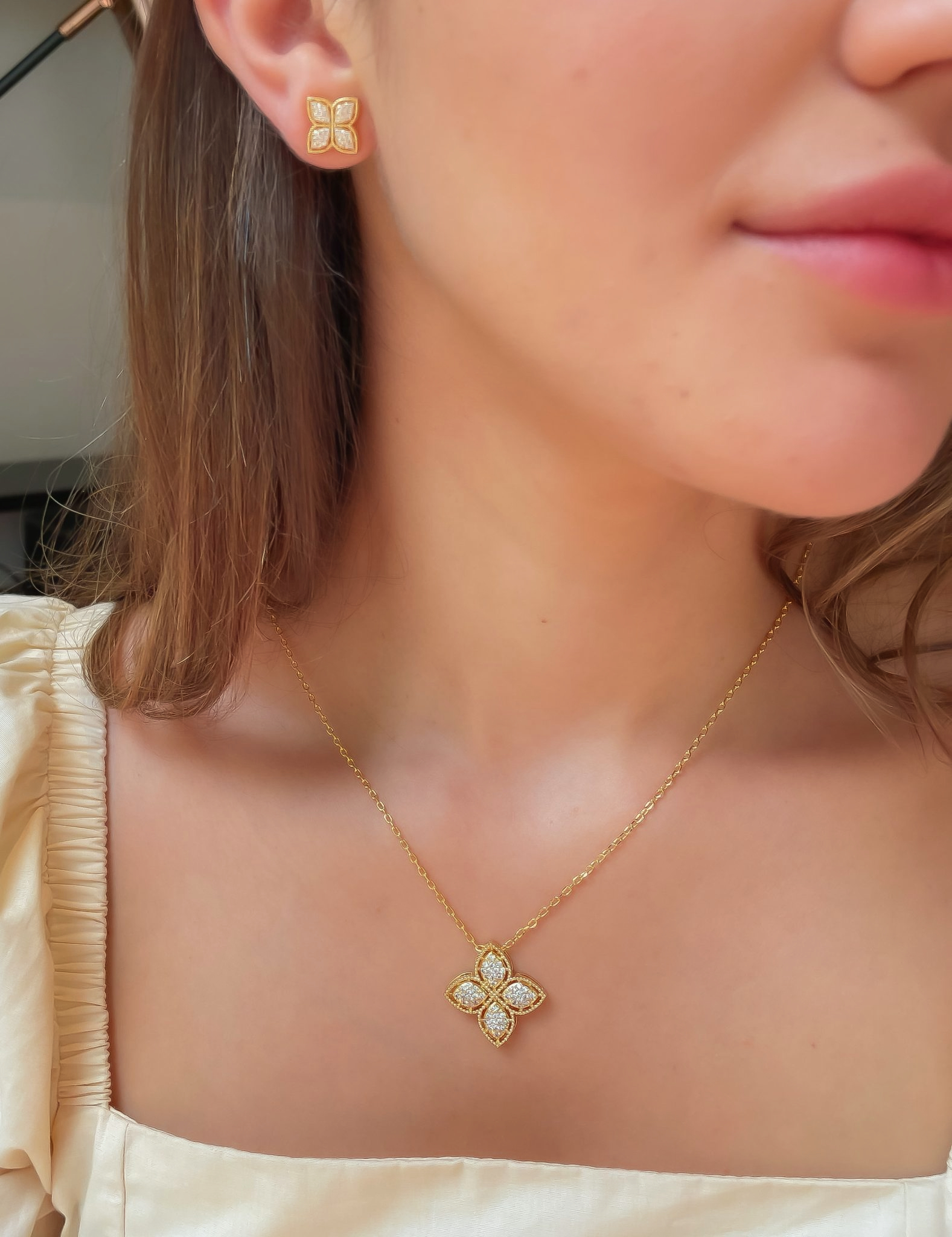 Nia Jude Necklace And Earring Set5