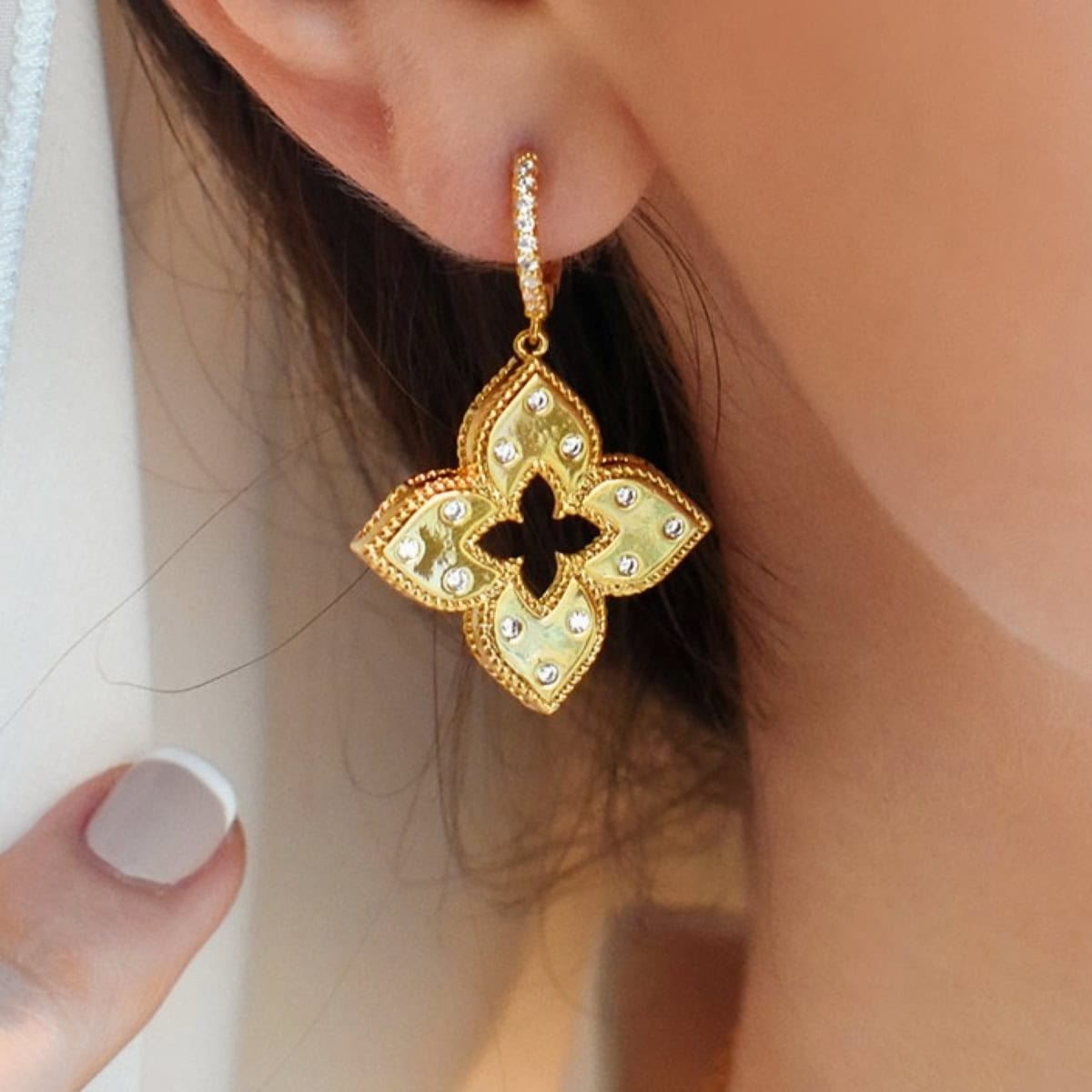 Paz Margarita Necklace And Earring Set1