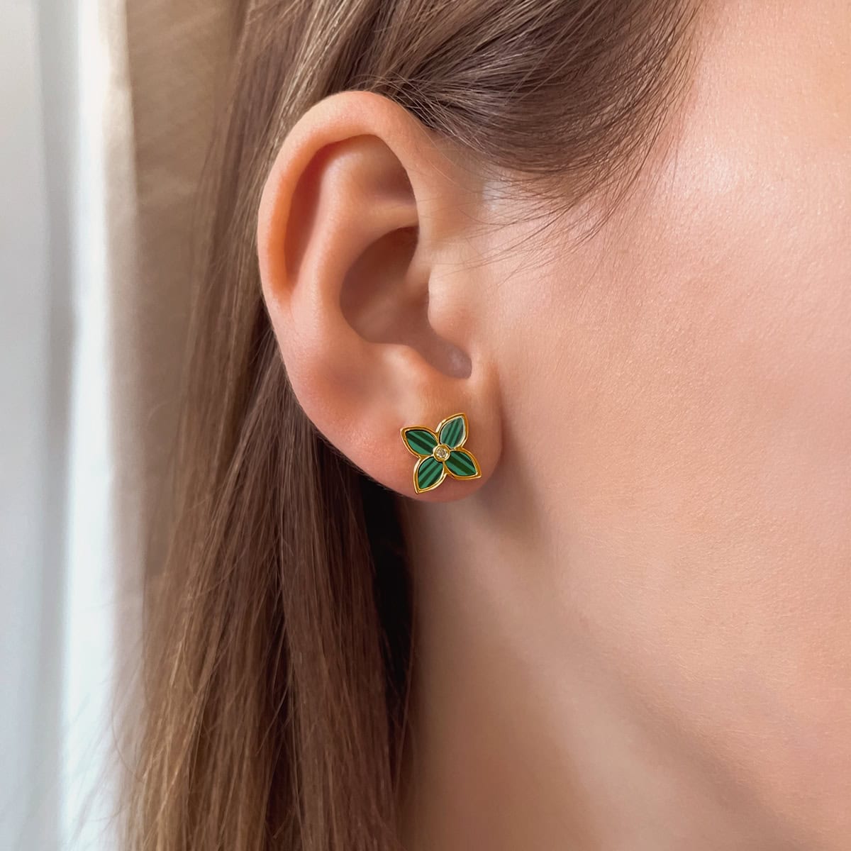 Tara Lila Necklace And Earring Set1