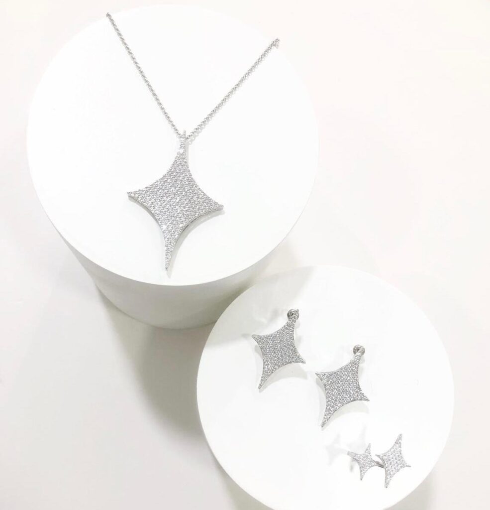 My Starry Sky Necklace Earring and Ring Set 