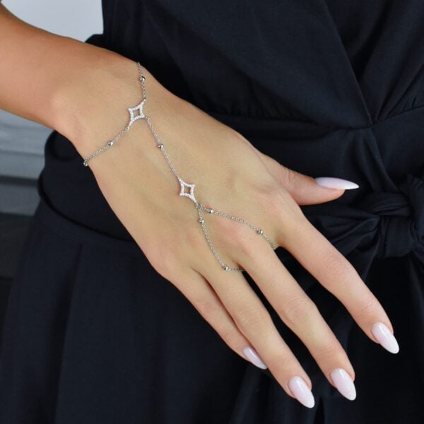 Star Shine Hand Chain Bracelet
