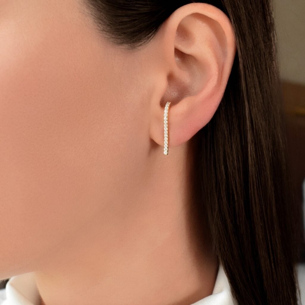Kavya Earrings - Golden 
