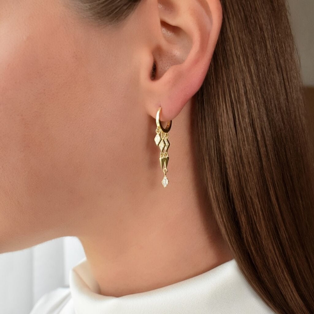 Clementine Earrings - Golden 