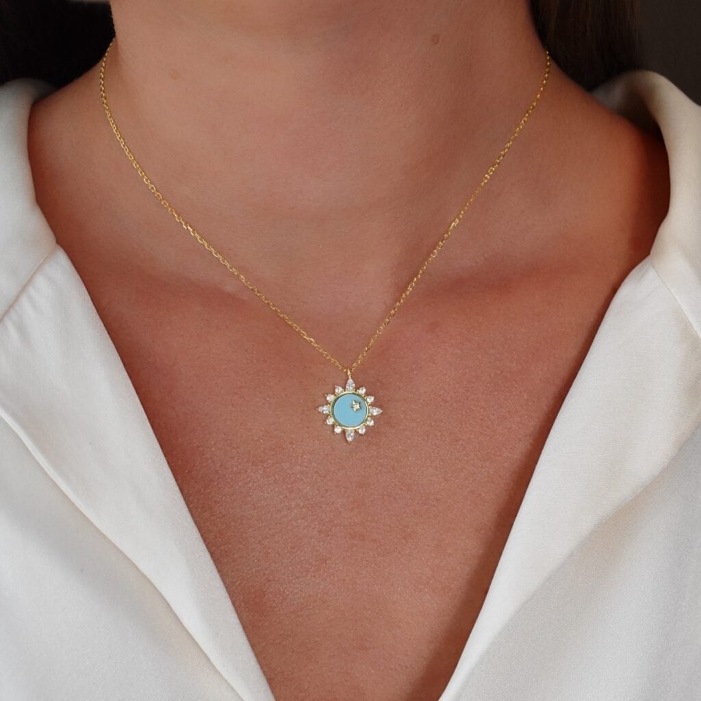 Venus Necklace - Turquiose Blue 