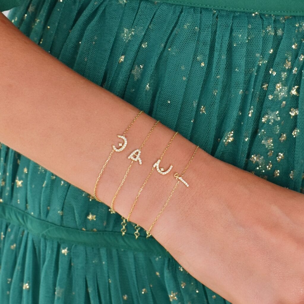 Luca Initial Bracelet 