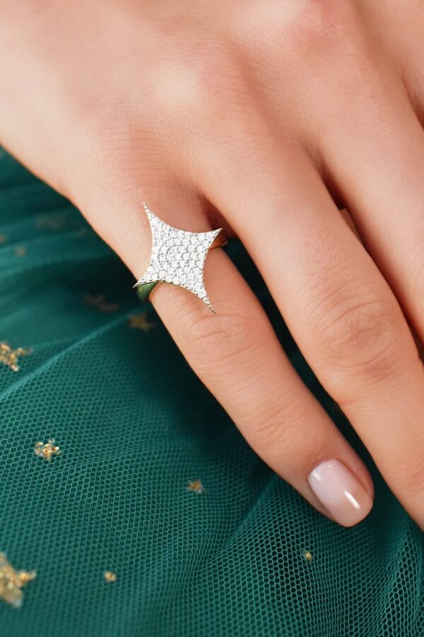 Starry Pinky Ring (Free Size)