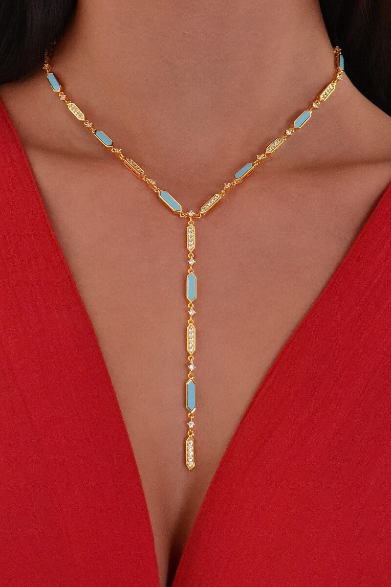 Sianna Lariat Necklace